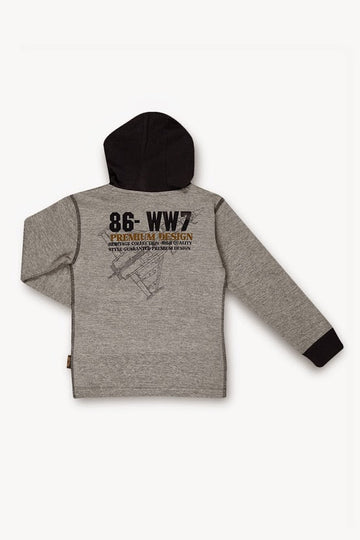 Harry Kayn T shirt manches longues garçon ECIBORG3-8 clicktofournisseur.com