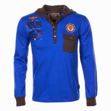 Harry kayn t shirt manches longues homme ciborg - Clicktofournisseur.com