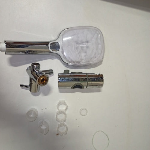 Retour client Ecost Système de douche thermostatique JOHO, douche à effet pluie avec robinet thermostatique et douche XXL