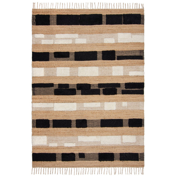Tapis moderne en jute casbah