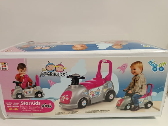 Ecost Customer Return Chicos Ride-On vehicle Starkids Pink