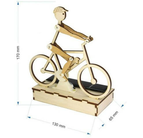 Kit cycliste solaire en bois clicktofournisseur.com