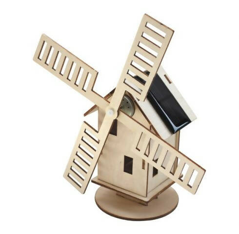 Kit moulin solaire en bois clicktofournisseur.com