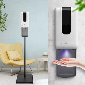 Ecost customer return S SMAUTOP Disinfectant Dispenser with Sensor Standing 1200 ml Disin