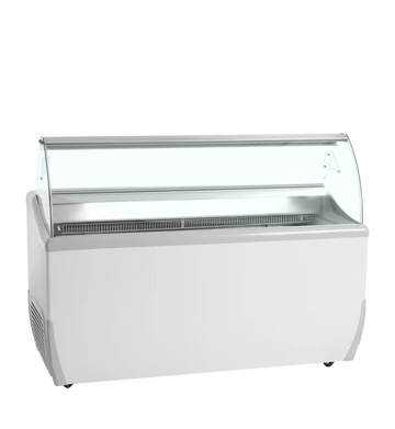 Vitrine à glaces 9 bacs de 5L - clicktofournisseur.com