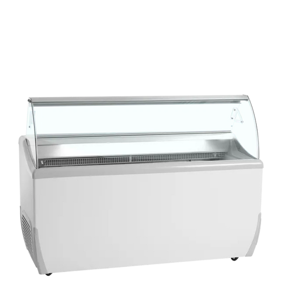 Vitrine à glaces 9 bacs de 5L - clicktofournisseur.com