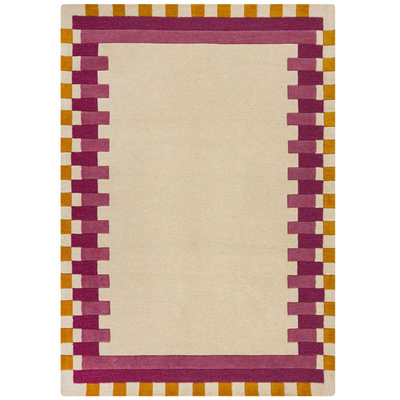 Tapis moderne en laine yaki