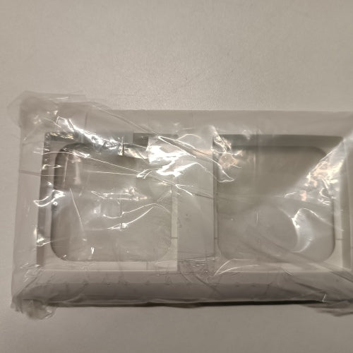 Ecost customer return EBROM Complete Set LED Dimmer/Rotary Dimmer + Busch Jäger Balance Si Alpine Wh