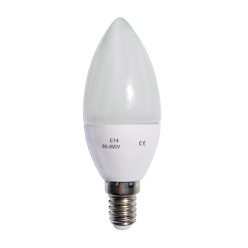 Lot de 5 ampoules led flamme e14 4w 220v 3000k haute luminosité - Clicktofournisseur.com