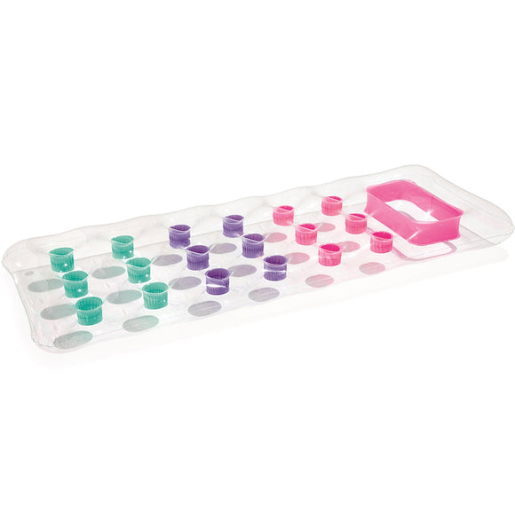 Matelas gonflable rose 188 x 71 cm bestway 43040