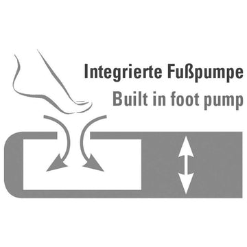 Matelas simple High Peak Dayton Noir, Gris 41006