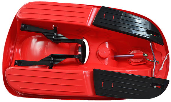 Hamax sno formel snow racer polyéthylène rouge