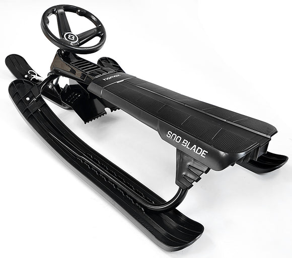 Hamax sno blade snow racer polyéthylène noir acier