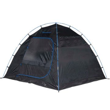 Tente dôme/igloo high peak tessin 5.0 climate protection 80 noir bleu gris