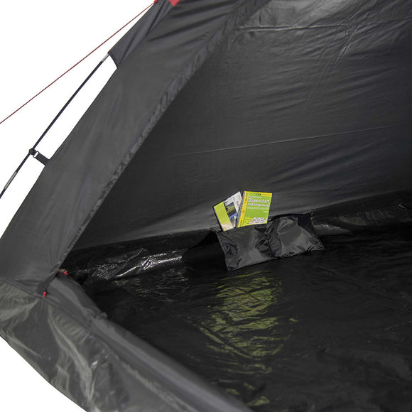 Tente dôme high peak monodome xl 4 personnes noir