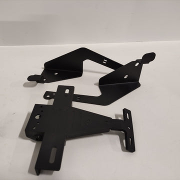 Support de plaque d'immatriculation Puig 9534N noir, retour client Ecost