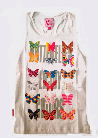 Miss Girly Debardeur Fille FEARFLY clicktofournisseur.com