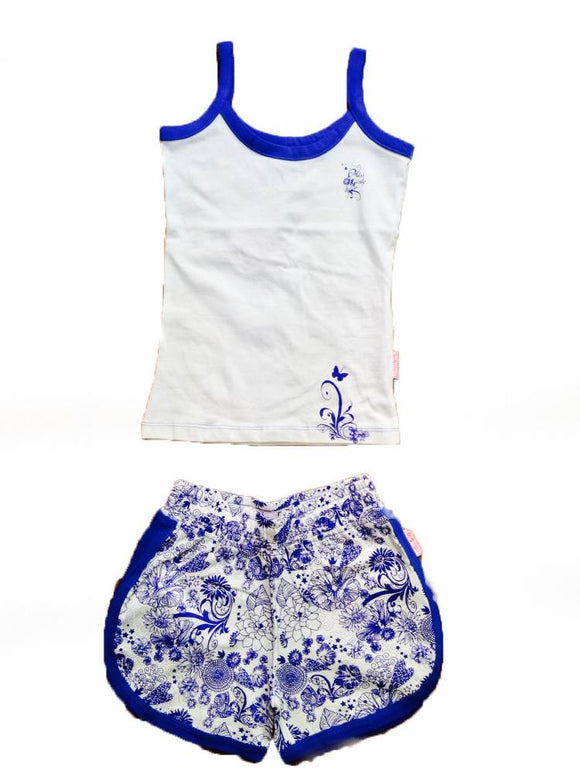 Miss Girly Ensemble Short et débardeur Fille FLIGHT clicktofournisseur.com