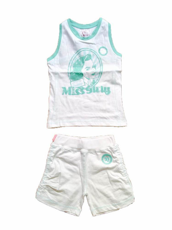 Miss Girly Ensemble Short et débardeur Fille FLIZEP clicktofournisseur.com