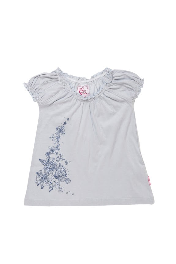 Miss Girly T shirt manches courtes Fille FOUBAYOU clicktofournisseur.com