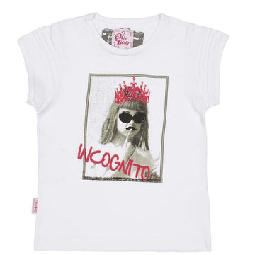 Miss GirlyTshirt manches courtes fille 3-8 ans FRISCO clicktofournisseur.com