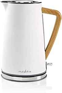 Ecost customer return Nedis KAWK510EWT Kettle | 1.7 L | Soft Touch | White
