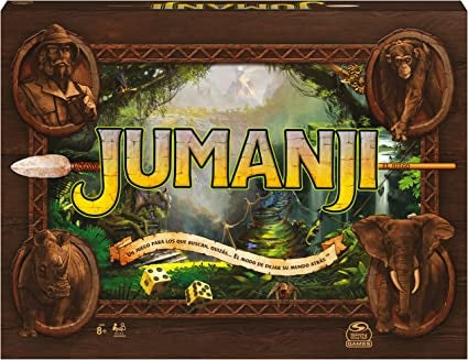 Retour client Ecost Spin Master Games JUMANJI Jeu amusant pour les familles, dernière édition, 2 à 4 joueurs