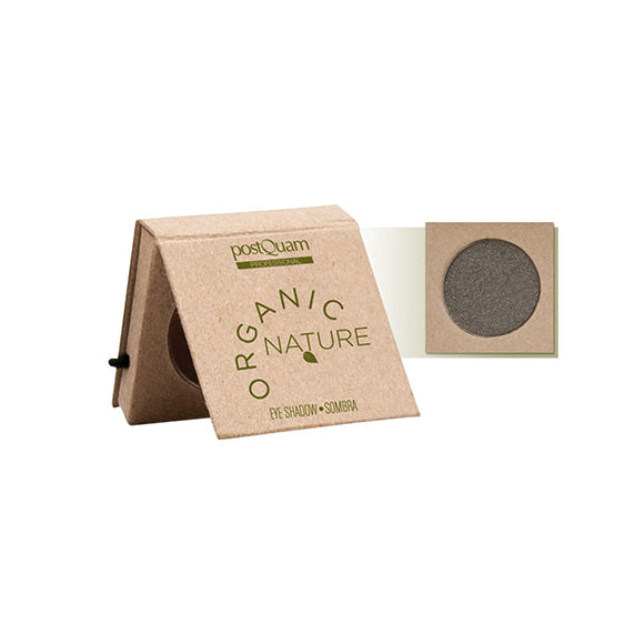 Ombre à paupière compacte organic coloris argenté - Clicktofournisseur.com
