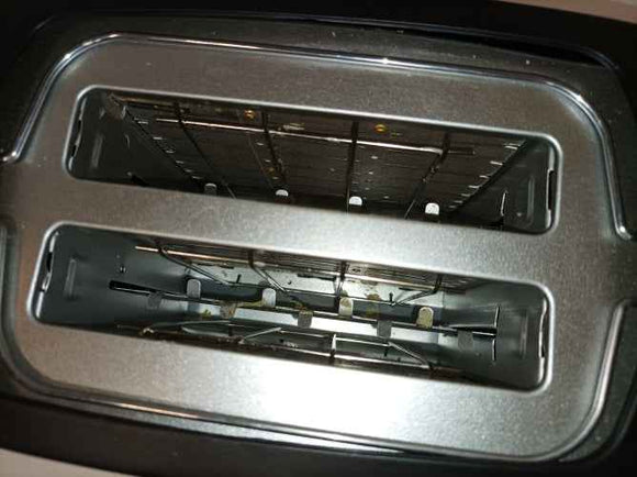 Retour client Ecost, grille-pain automatique, environ 700 W, accessoire intégré pour griller les petits pains, réglable