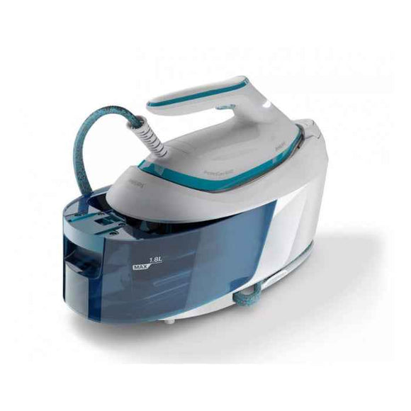 Akcija! PHILIPS Perfect Care tvaika ģeneratora gludeklis, zils