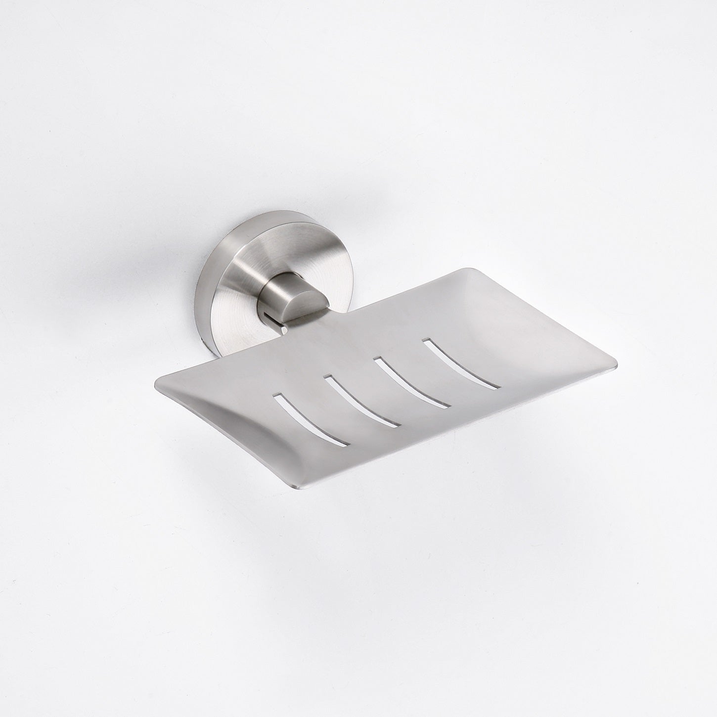 Porte-savon rectangulaire NEO en acier inoxydable 5,5x11,5x12,5cm clicktofournisseur.com