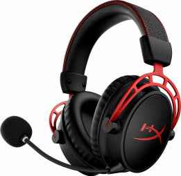 Casque de jeu sans fil HyperX Cloud Alpha, noir-rouge