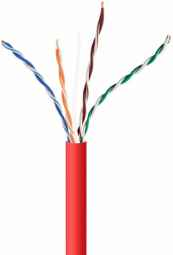 Câble LAN UTP CAT5e Gembird 305 m Rouge