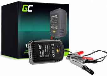 Chargeur de batterie pour véhicule Green Cell ACAGM05 2/6/12 V Noir