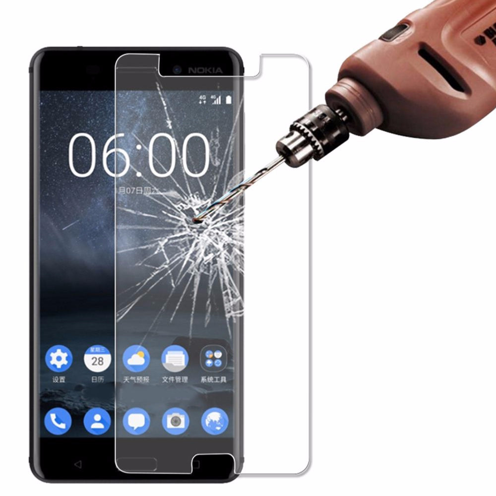 Protection dEcran en Verre Trempé Contre les Chocs pour Nokia 3 clicktofournisseur.com