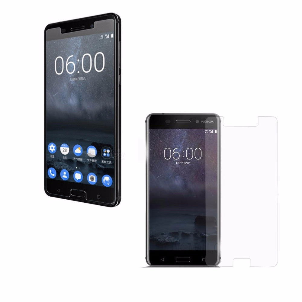 Protection dEcran en Verre Trempé Contre les Chocs pour Nokia 6 clicktofournisseur.com