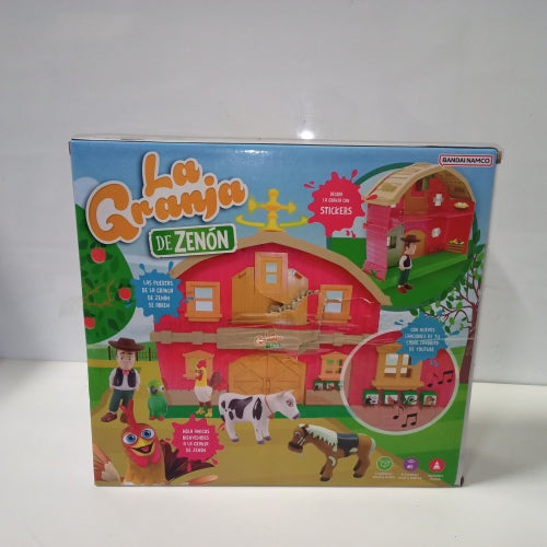 Ecost Customer Return La Granja de Zenon Playset and Figures with Sound El Reino Infantil + 24 Month