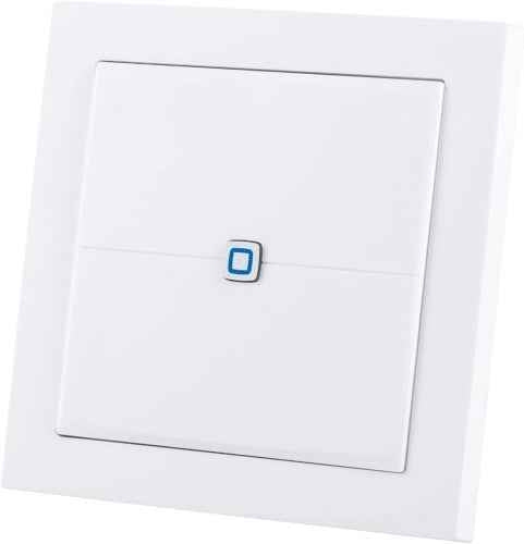 Ecost customer return Homematic IP 155342A0 Smart Home wall switch, flat, extra flat and flexible to