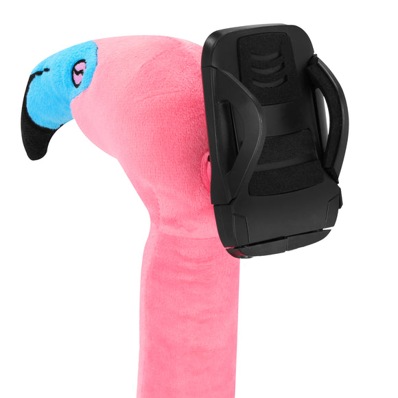 Oreiller de voyage avec support pour téléphone spokey serpente