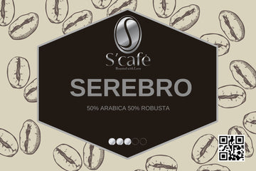 Café en grain 1kg serebro blend