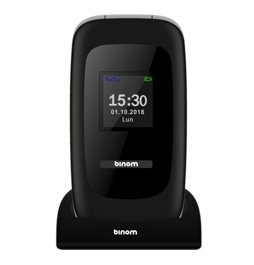 Téléphone Mobile Senior à clapet Binom X1 clicktofournisseur.com