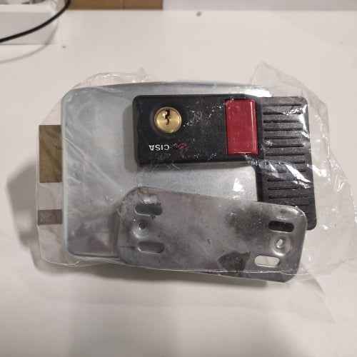 Serrure électronique 12 V galvanisée argent, retour client Ecost Cisa 11731601