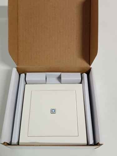 Ecost customer return Homematic IP 155342A0 Smart Home wall switch, flat, extra flat and flexible to