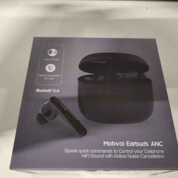 Retour client Ecost Écouteurs sans fil Mobvoi ANC avec boîtier de charge IPX5 étanche Bluetooth 5