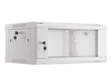 Armoire rack Lanberg WF01-6404-10S 4U, montage mural, gris