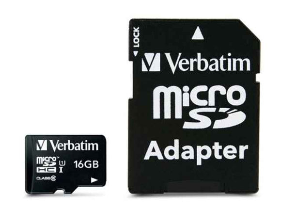 Karta Micro SDHC 16GB Class10 UHS-I + Adapter