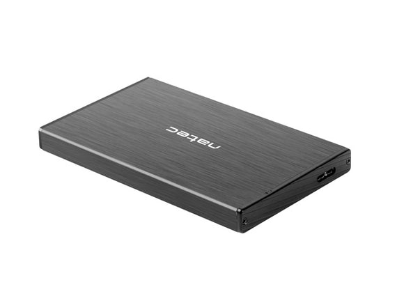 NATEC RHINO GO enclosure USB 3.0 for 2.5'' SATA HDD/SSD, black Aluminum