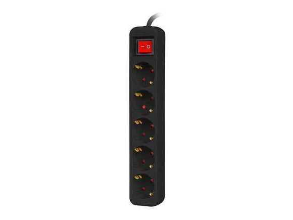 Rallonge 1,5 m 5 x 230 V PS1-05F-0150-BK