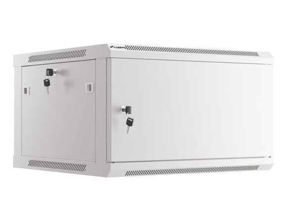 Armoire rack lanberg wf01-6606-00s 6u montage mural gris