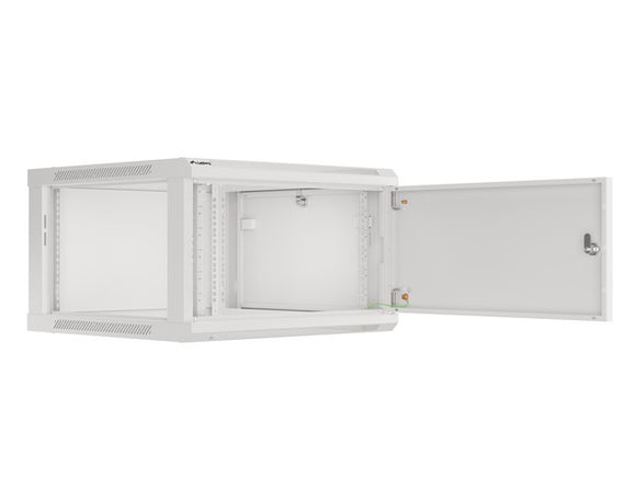 LANBERG WALL-MOUNTED RACK CABINET 19" 6U 600X600 GRAY